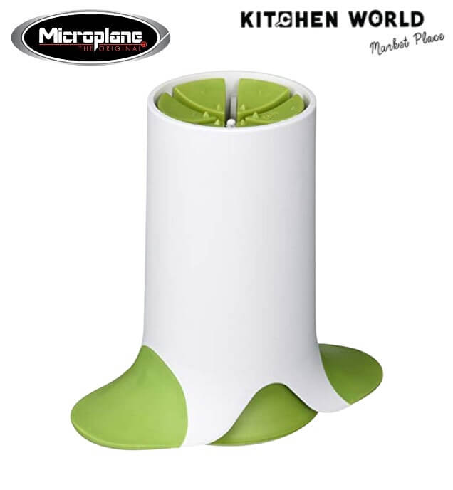 มีดหั่นผักผลไม้แสตนเลส Microplane PT3113 สีเขียว/ขาว